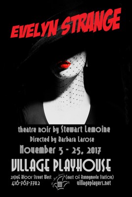 "village playhouse toronto" “village playhouse” "village players" "bloor west" theatre theater Runnymede “EVELYN STRANGE” “Stuart Lemoine” “Barbara Larose” "David Nicholson"