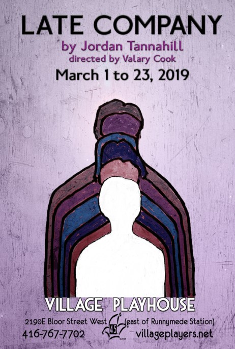 "village playhouse toronto" “village playhouse” "village players" "bloor west" theatre theater Runnymede "Late Company" "Jordan Tannahill" "Valary Cook" "Lydia Kiselyk" "Andrew Batten" "Andrea Lyons" "Andrew Horbatuik" " Dylan Mills"