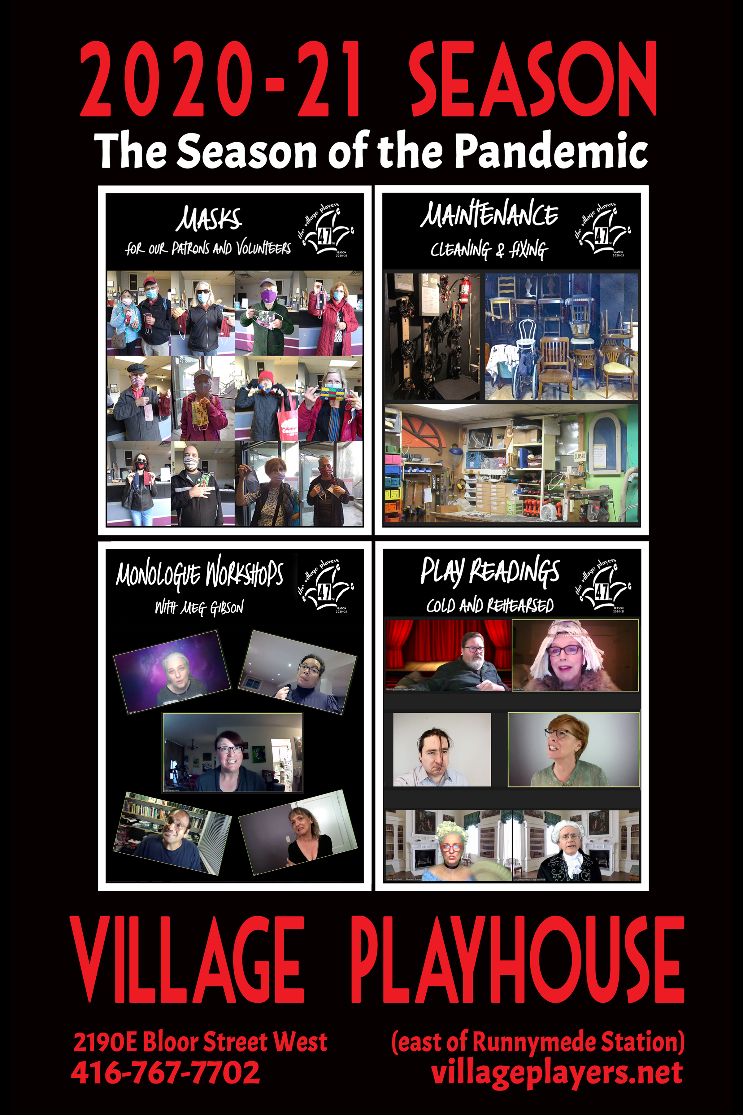 "Village Players" "Bloor West Village Players" "Village Playhouse" "Runnymede theatre" theatre theater "community theatre"