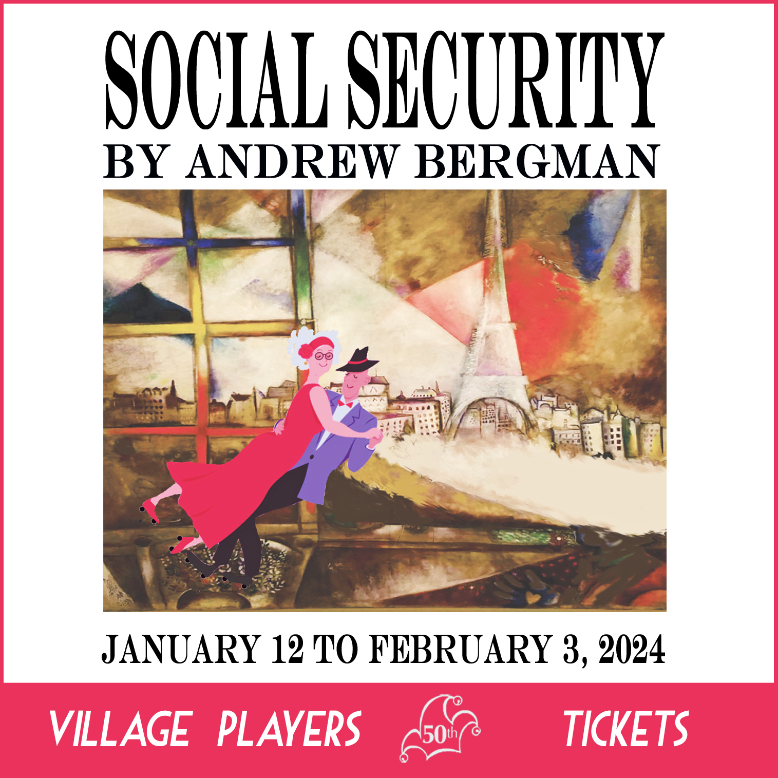 "Village Players" "Bloor West Village Players" "Village Playhouse" "Runnymede theatre" theatre theater "community theatre" "2023-24" “Social Security” “Andrew Bergman” "Ken Stern" “Damien Gulde” “David Kahn” ”Sandy Ramdin” “Barbara Kahn” “Meredith Heinrich” “Trudy Heyman” “Liam Doherty” “Martin Heyman” “Connie Guccione” “Sophie Greengrass” “Rob Scavone” “Maurice Koenig” tickets